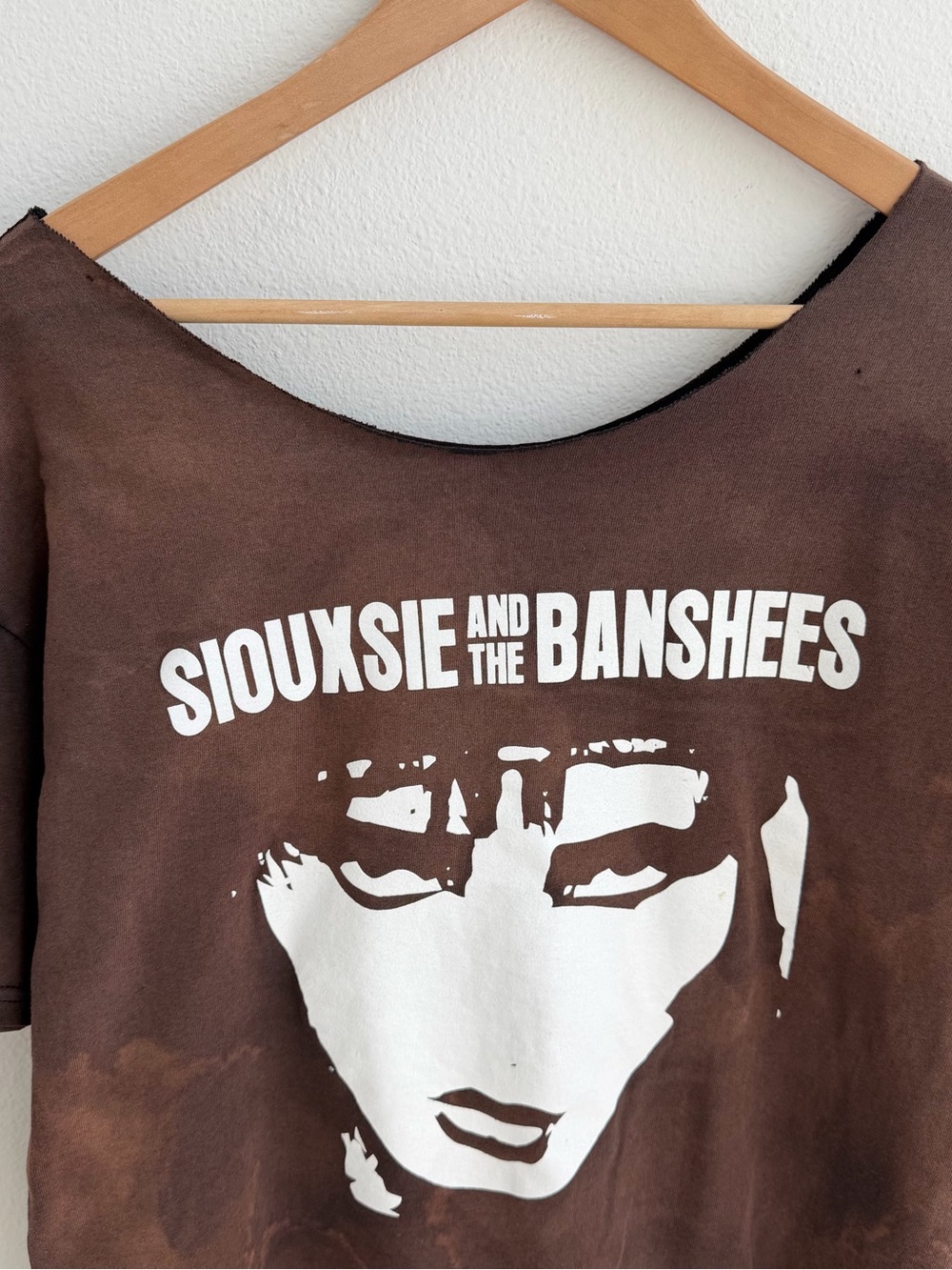 Siouxsie and the Banshees Punk Off The Shoulder T-Shirt - Picture 3 of 9